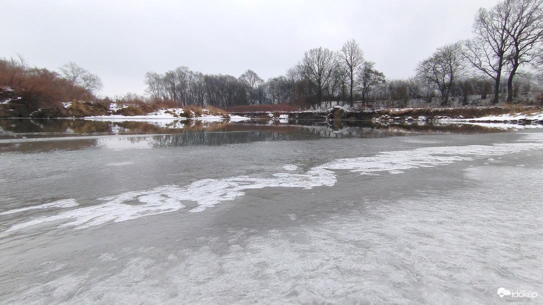 A Rába tegnap délután