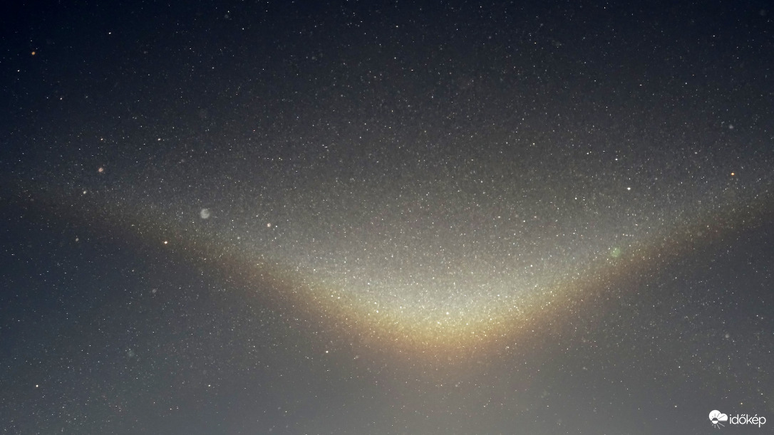 Gyémántporhullás, zenitkörüli ív.