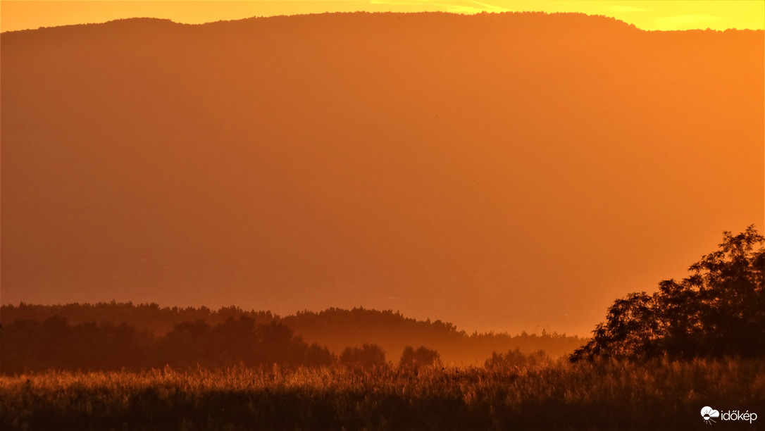 Meleg nyári nap vége.