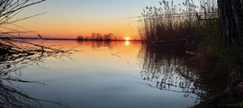 A Tisza-tavi naplementék mindig csodásak. Abádszalók.