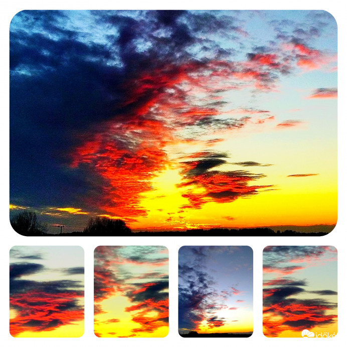 Alkonyati színkavalkád