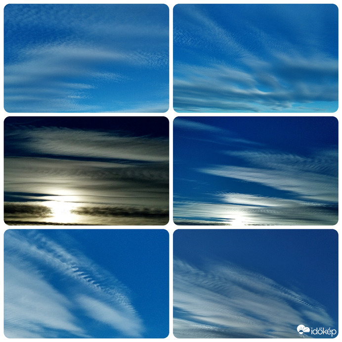 Ma reggeli felhőformák 