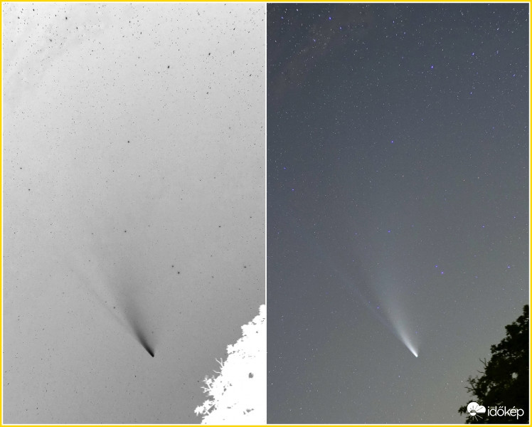 C/2020 F3 (NEOWISE) 2020-07-20 (Pákozd határából) 