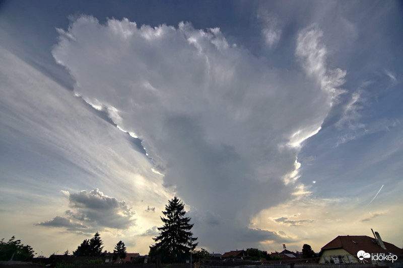 Zivatar helyett némi légköroptika! (2)