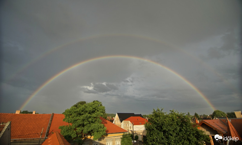 Zivatar utáni szivárványbörze Soroksáron. (1)