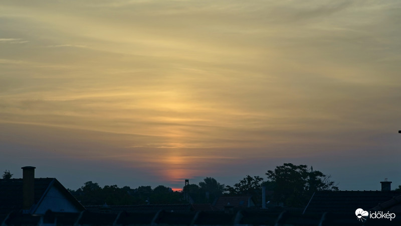 Naposzlop ma reggel Soroksáron. (3)