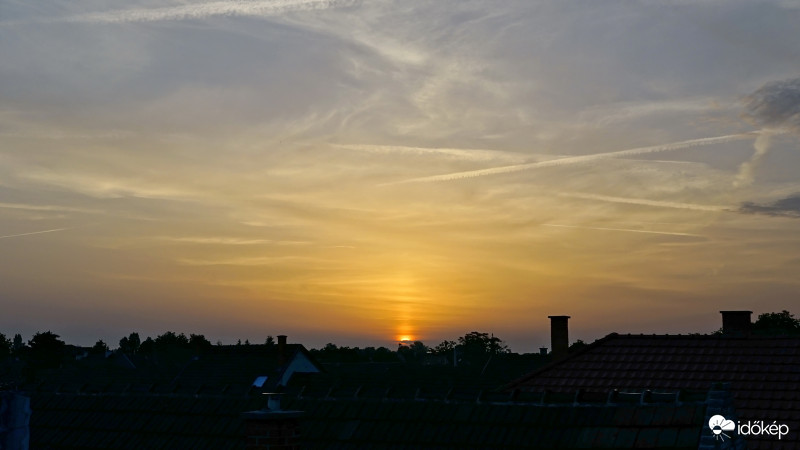 Naposzlop ma reggel Soroksáron. (4)