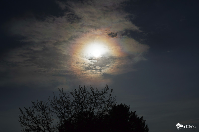 Napkoszorú ma reggel Soroksáron (1)