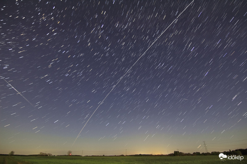 ISS átvonulás 11mm -es optikával. 