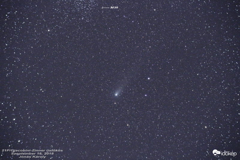 21P/Giacobini-Zinner üstökös.