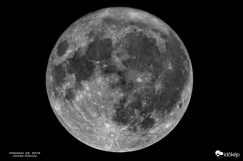 Október 24-ei holdtölte. 