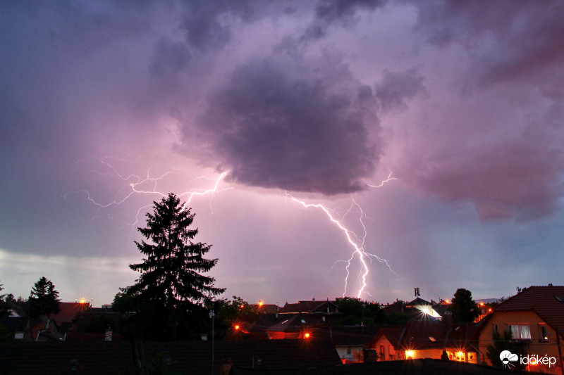 Soroksári pillanatkép a vihar végéről. :)