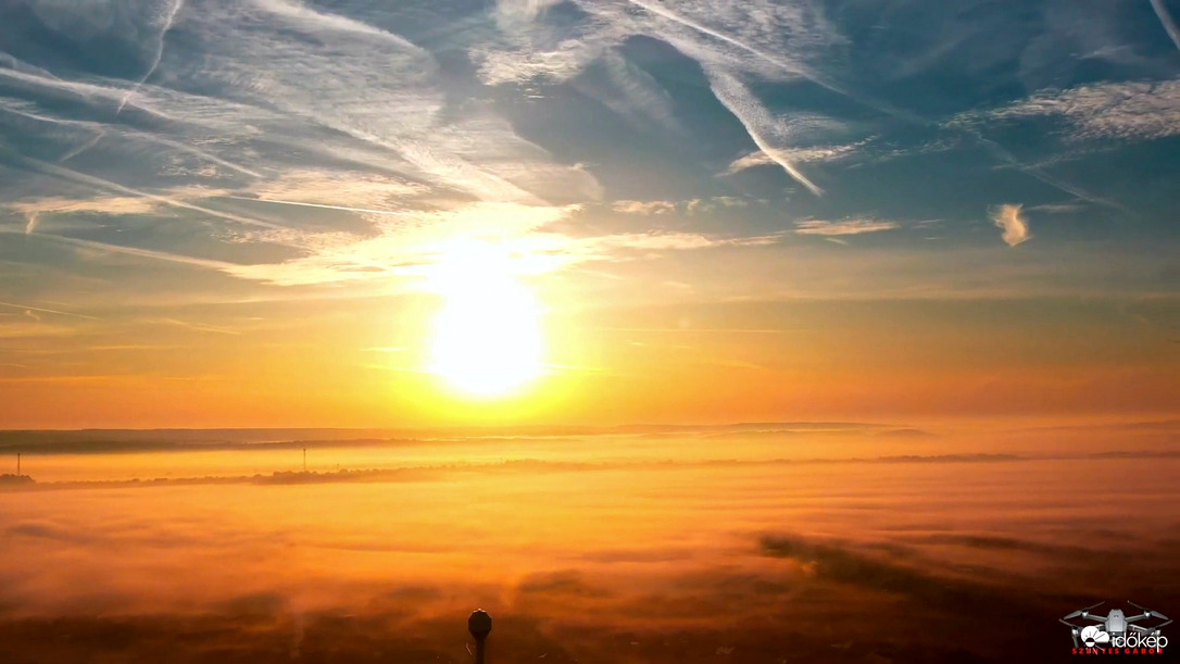 Egy ködös, csodálatos reggel.