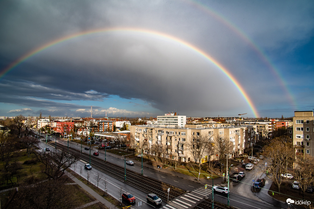 Délutáni látkép Angyalföldön