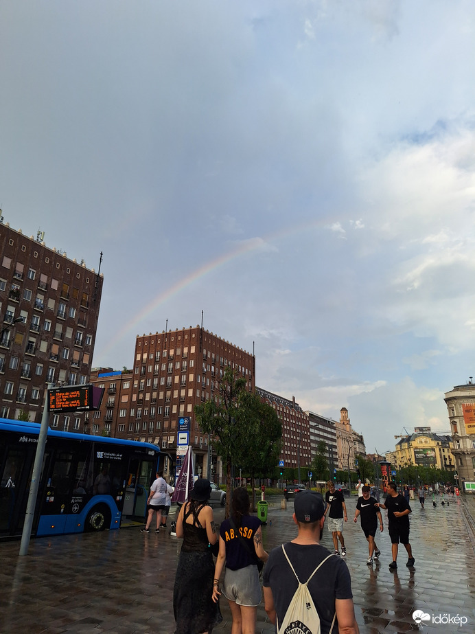 Nem hűt túl sokat a zápor/zivatar sem