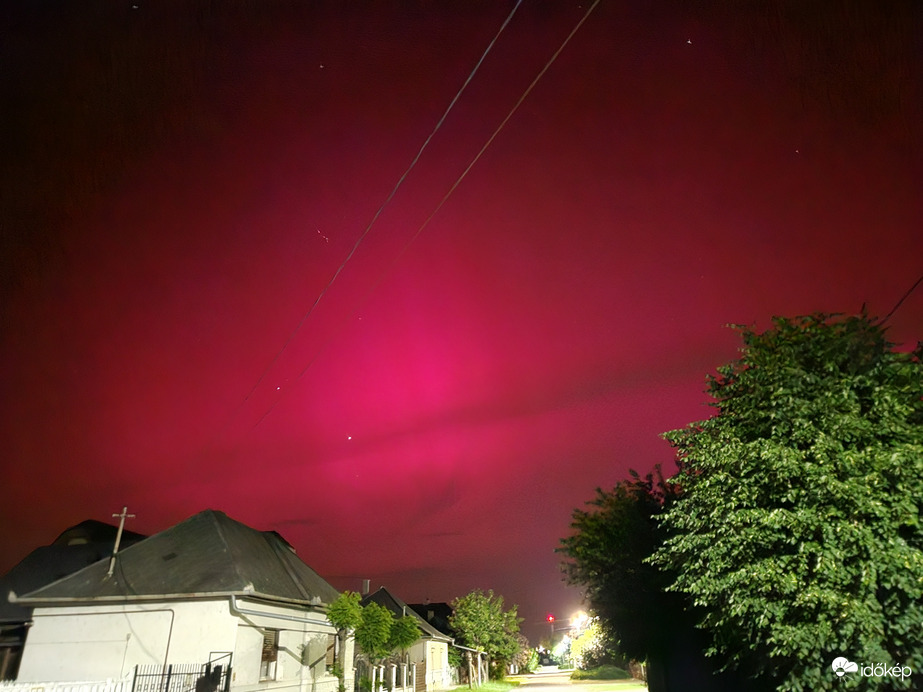 Kisvárda sarkifény