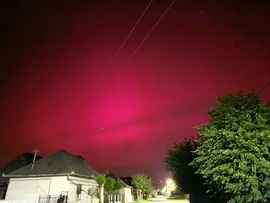 Kisvárda sarkifény