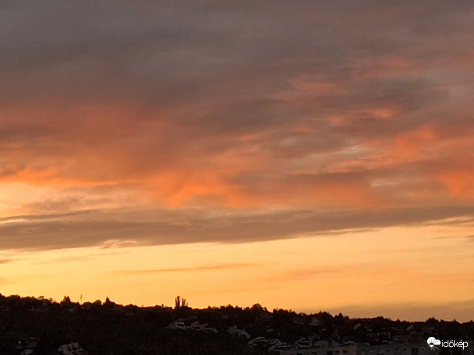 Napnyugta után, égi fények! :)