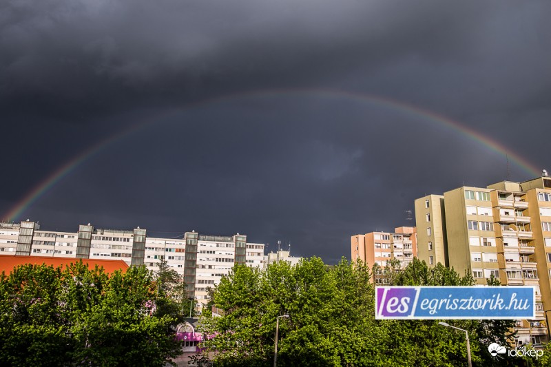 Szivárvány Eger felett - 2015.05.25