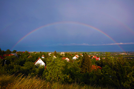 Mai szivárvány.