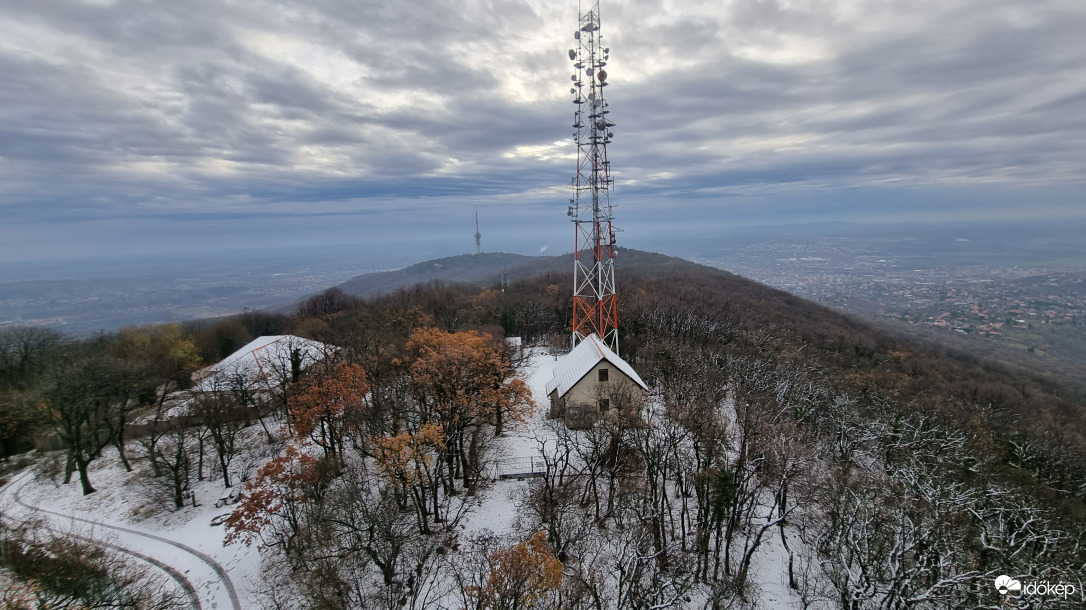 Első hó a Mecseken