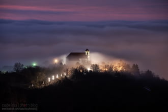 Pécs - ködös hajnal