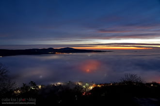 Pécs - ködös hajnal