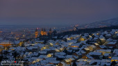 Pécs - havas háztetők