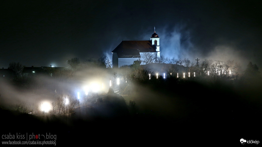 Pécs - ködös Havihegy