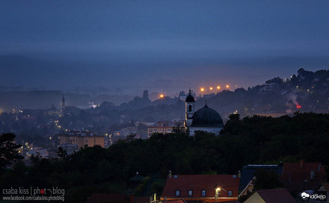 Pécs - ma hajnalban
