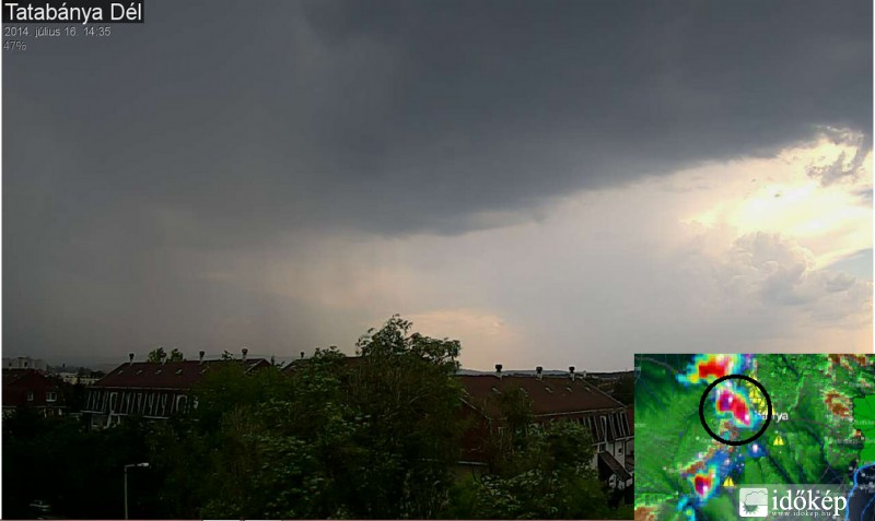 Tatabányai webkamera képe