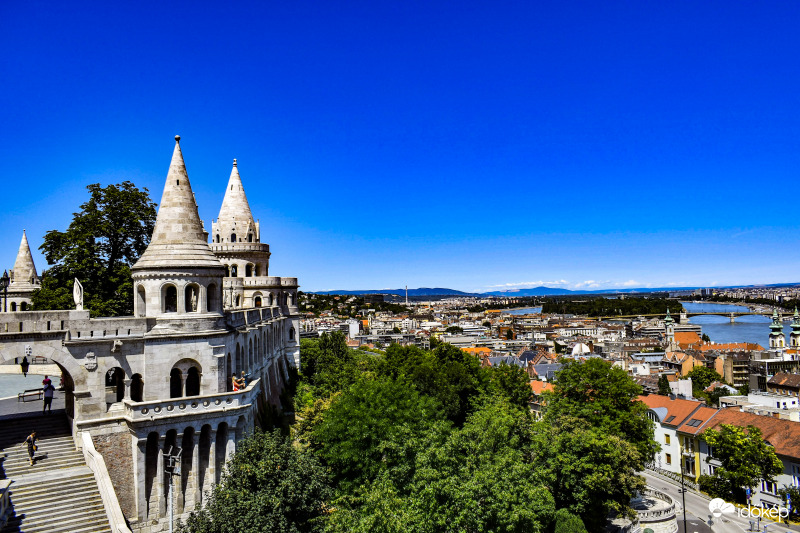 Kilátás a Halászbástyáról