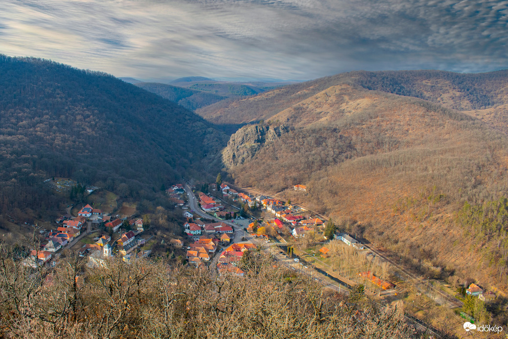 Szarvaskő madártávlatból