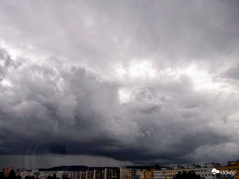 hidegfront felhőzete