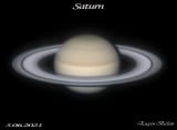 Szaturnusz teleszkopban