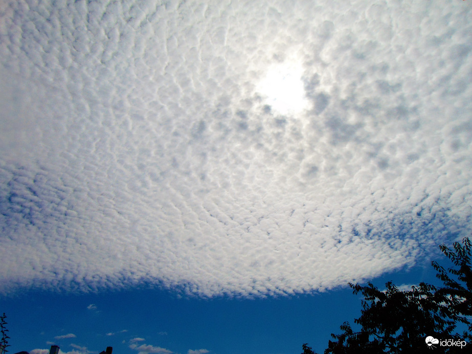 Délelőtti bárányfelhők