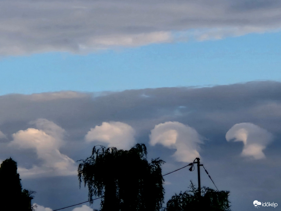 Kelvin Helmholtz felhők 