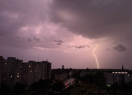 Győri fény az éjszakában