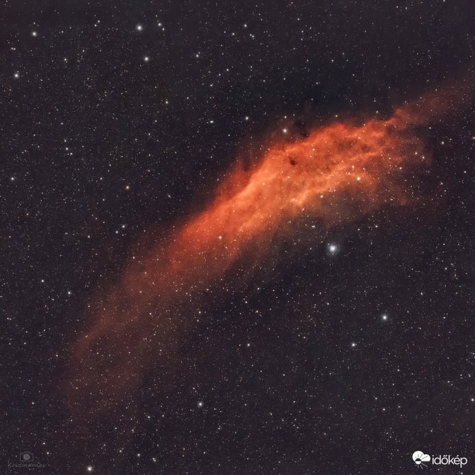 A Kalifornia köd (NGC 1499)
