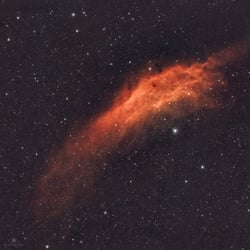 A Kalifornia köd (NGC 1499)