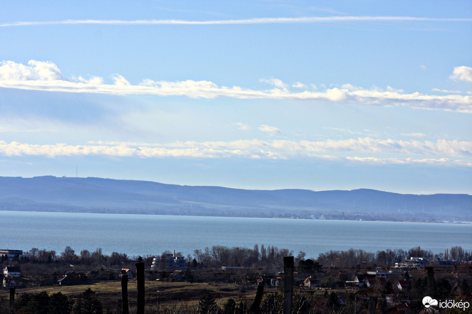 A Balaton felett