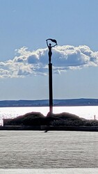 Balatoni szél (Borsos M. szobra, Füred)