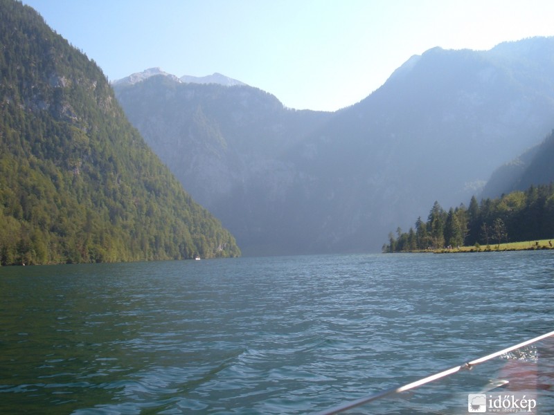 Hajóval a Kőnigssee-n