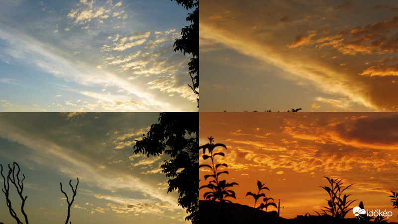 Az idő múlásával változó színek