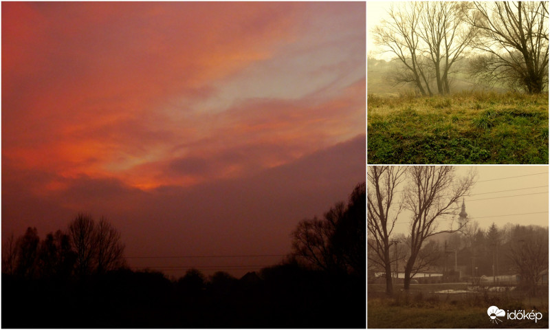 Naplementéből párás estébe váltás