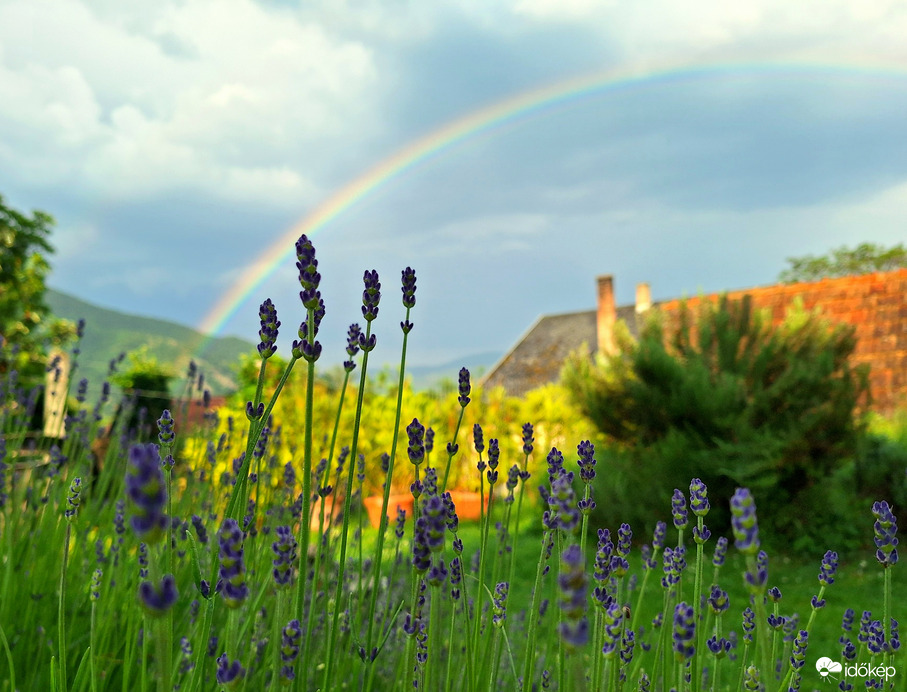 Eső után szivárvány