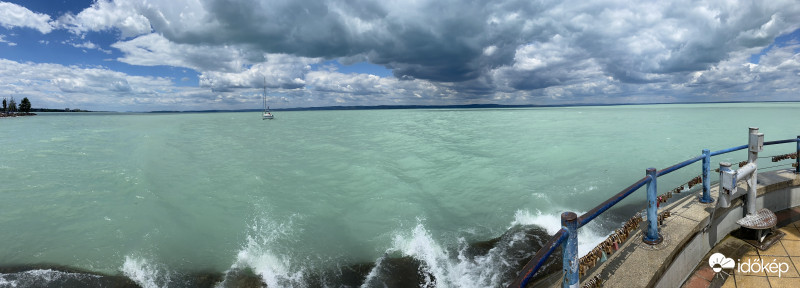 Viharos Balaton Siofoki móló