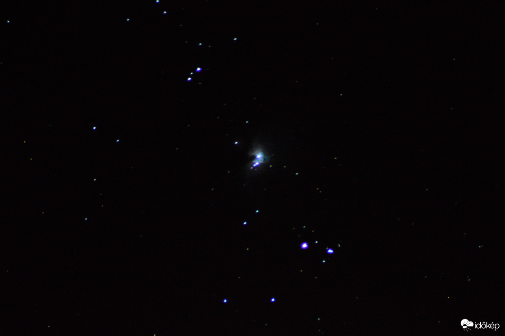Orion köd és környéke - első fotópróba