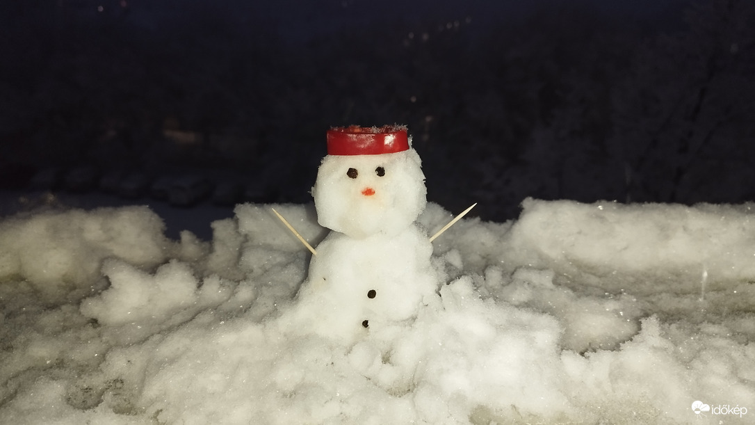 Készülnek a hóemberek!