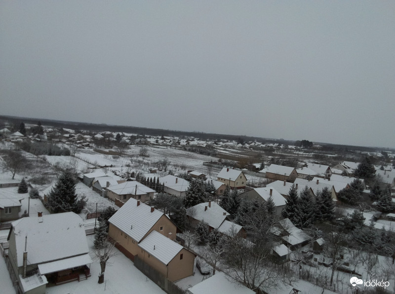 Drónfotó 3 cm hó 2